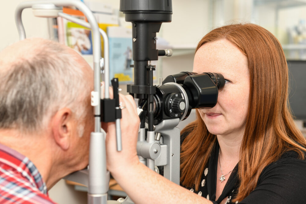 Eye out patient clinic