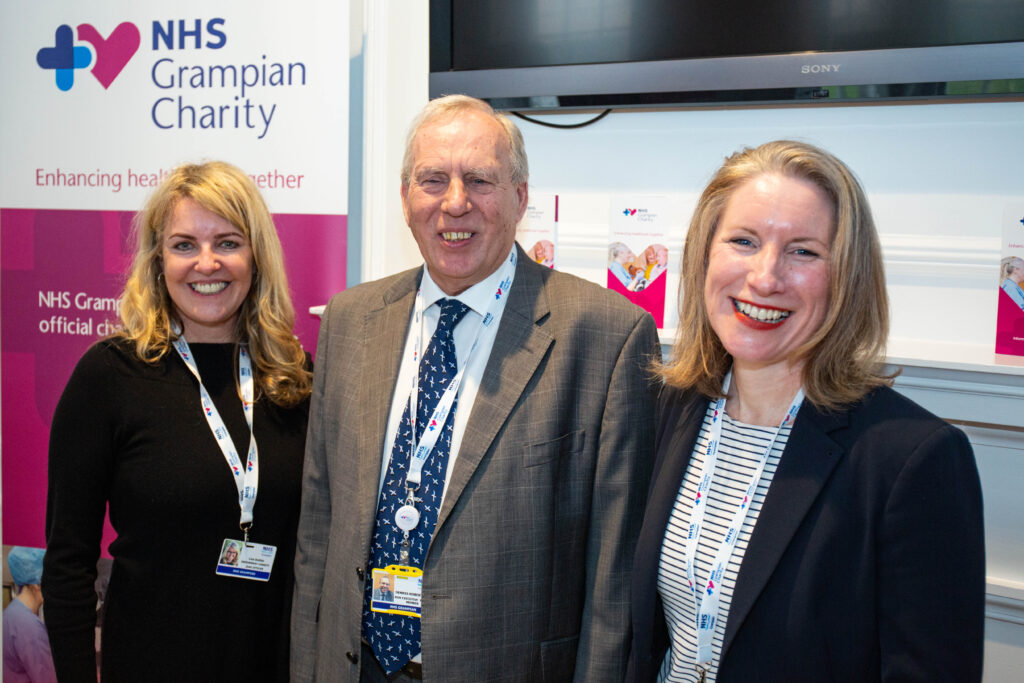 Representatives of NHS Grampian Charity
